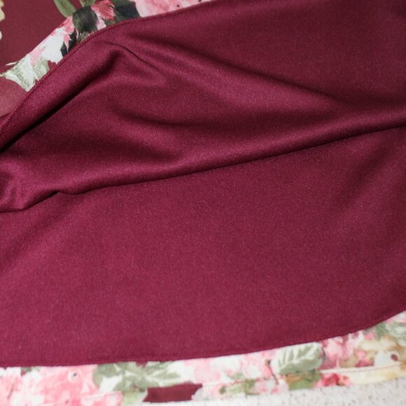 NWT Francesca's Blue Rain Floral Sleeveless V-neck Dress - Picture 12 of 14